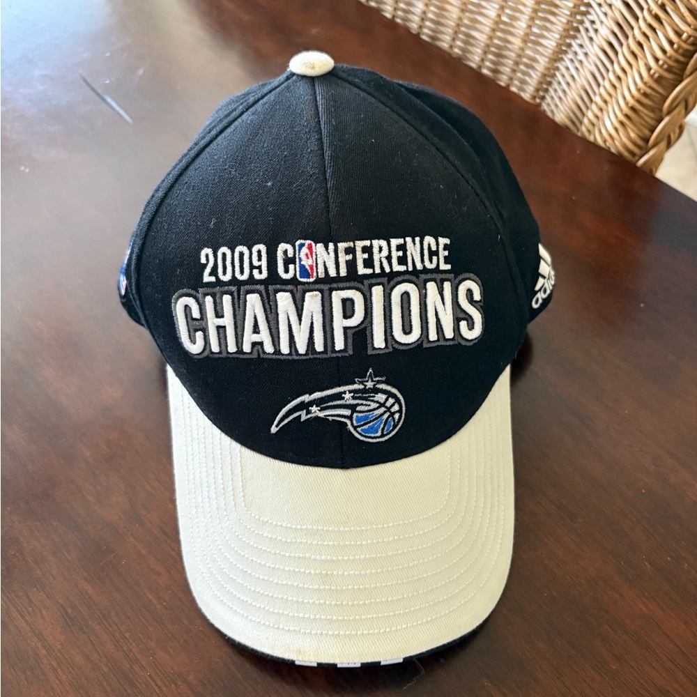 Orlando Magic 2009 Conference Champions Black and Cream Cap